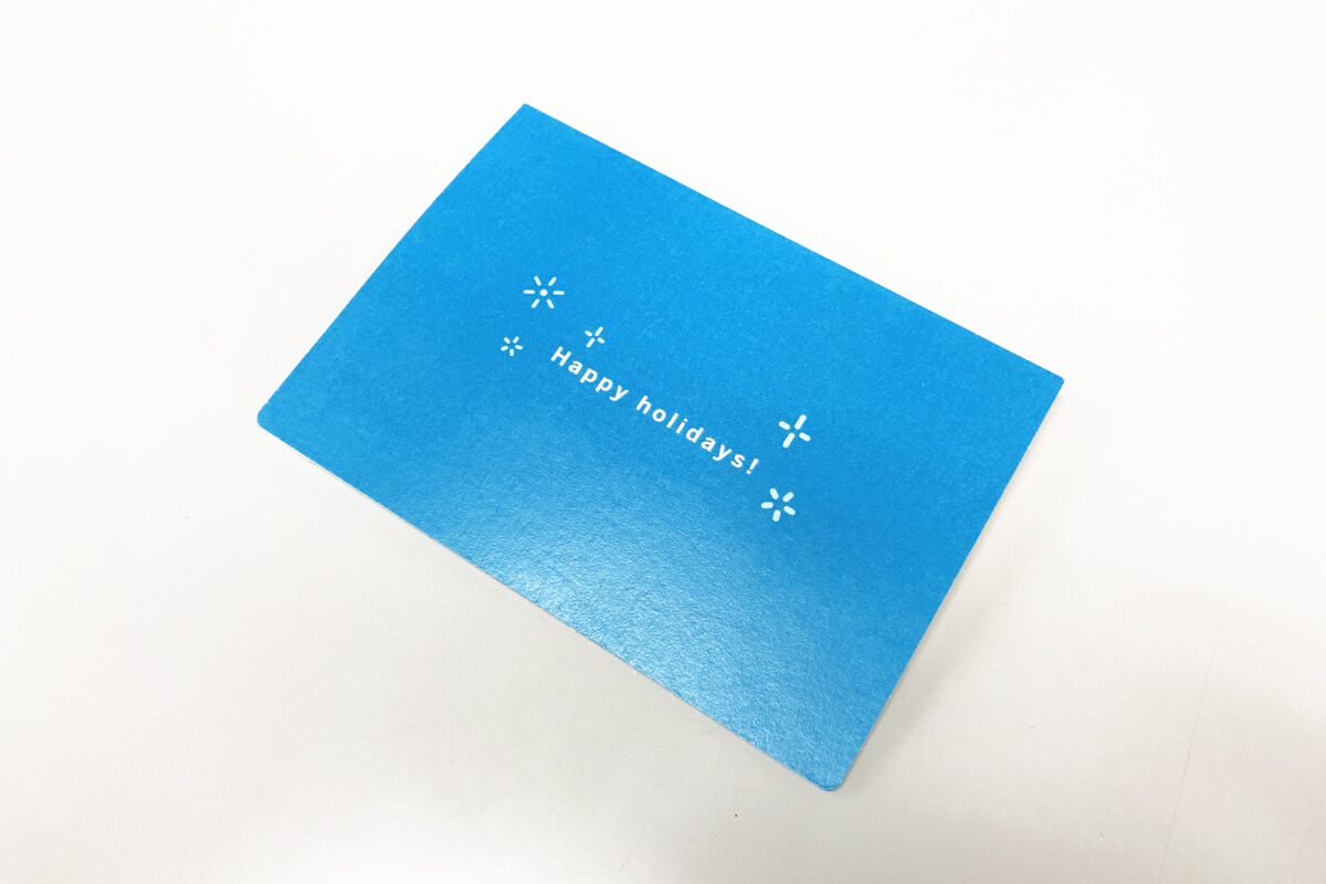 クリスマスポップアップカード