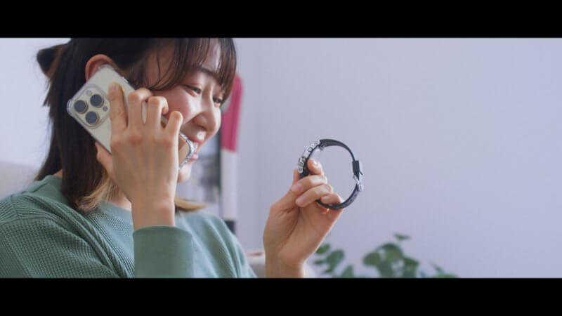 CASIOオンラインストア 刻印サービス紹介動画 横顔